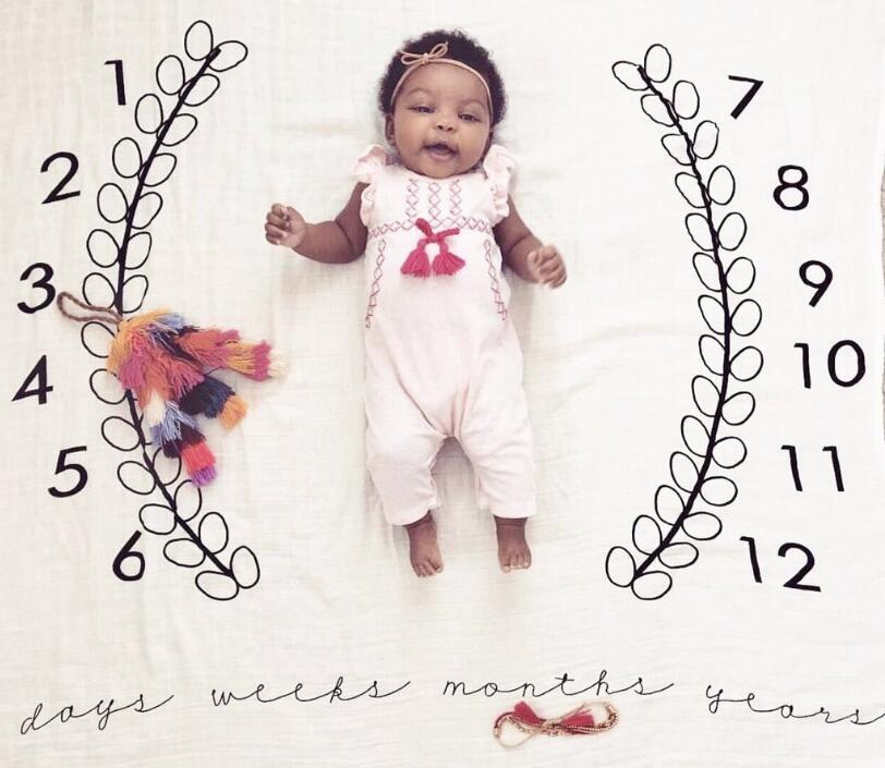 Tapis Décor Photo Bébé 2 - 9mois et moi