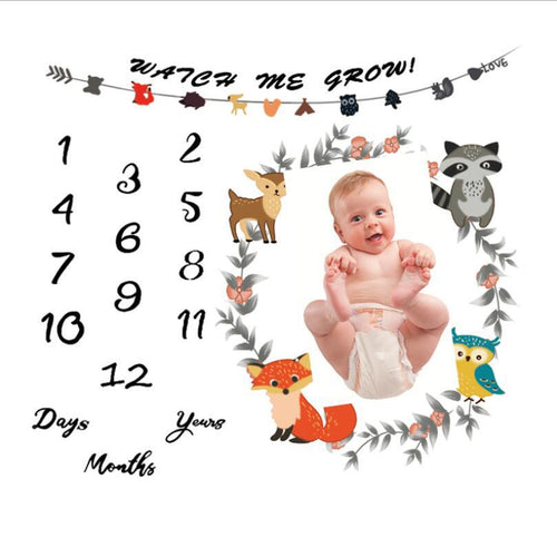 Tapis Décor Photo Bébé 2 - 9mois et moi