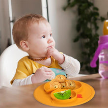 Lade das Bild in den Galerie-Viewer, Assiette canard en silicone antidérapant - 9mois et moi
