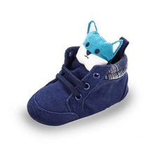 Charger l&#39;image dans la galerie, Chaussures hautes animaux à lacets - 9mois et moi
