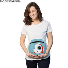 Charger l&#39;image dans la galerie, T-shirt de Grossesse Imprimé - 9mois et moi
