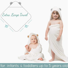Charger l&#39;image dans la galerie, Peignoir Bébé Bamboo - 9mois et moi
