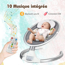 Charger l&#39;image dans la galerie, Chaise Longue électrique à bascule pour bébé
