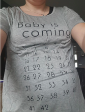Charger l&#39;image dans la galerie, T-shirt Compte à Rebours De Naissance - 9mois et moi
