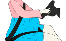 Charger l&#39;image dans la galerie, Ajusteur Ceinture De Sécurité Femme Enceinte - 9mois et moi
