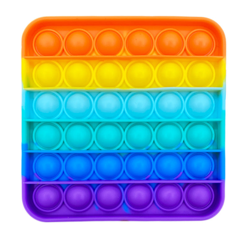 Fidget anti-Stress, bulle arc-en-ciel