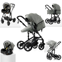 Lade das Bild in den Galerie-Viewer, Hochwertiger 3-in-1-Kinderwagen 
