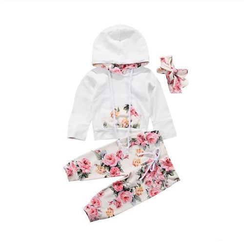 Ensemble streetwear florale - 9mois et moi