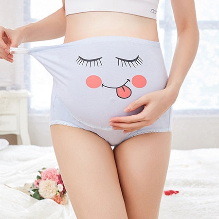 Culotte de maternité avec motif - 9mois et moi