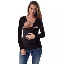 Lade das Bild in den Galerie-Viewer, Känguru-Babytrage-T-Shirt 
