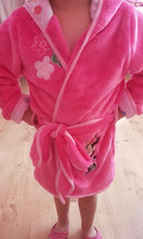 Lade das Bild in den Galerie-Viewer, Kinder-Flanell-Bademantel für Jungen und Mädchen (2 bis 6 Jahre)
