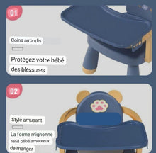 Lade das Bild in den Galerie-Viewer, Multifunktionaler Kinderstuhl 
