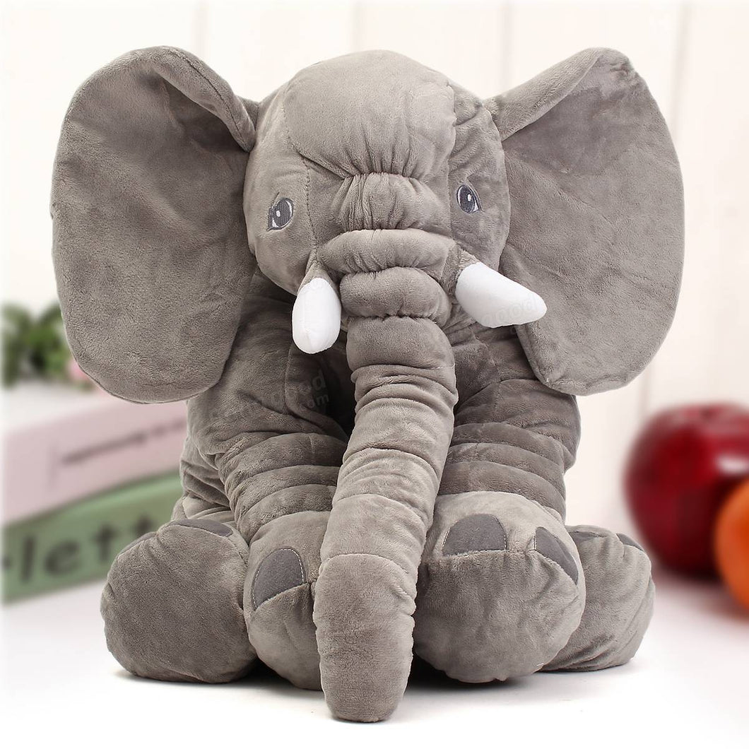 Oreiller Doux pour bébé sous forme d'éléphant - 9mois et moi