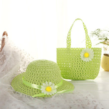 Lade das Bild in den Galerie-Viewer, Kinder Sommerhut mit Handtasche 
