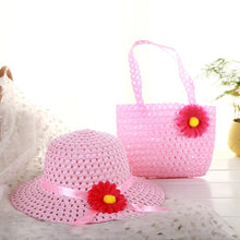Lade das Bild in den Galerie-Viewer, Kinder Sommerhut mit Handtasche 
