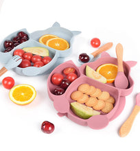 Charger l&#39;image dans la galerie, Ensemble de Vaisselle en Silicone pour Bébé 8 PCS
