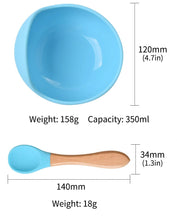 Charger l&#39;image dans la galerie, Ensemble de Vaisselle en Silicone pour Bébé 8 PCS
