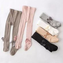 Charger l&#39;image dans la galerie, Collants en coton tricoté pour fille
