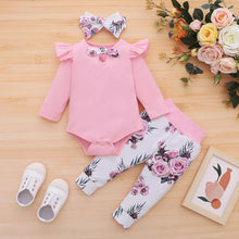Charger l&#39;image dans la galerie, Ensemble imprimé 3pcs pour bébé fille
