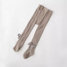 Charger l&#39;image dans la galerie, Collants en coton tricoté pour fille

