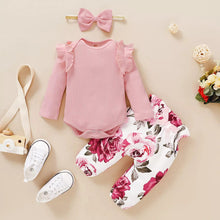 Charger l&#39;image dans la galerie, Ensemble imprimé 3pcs pour bébé fille
