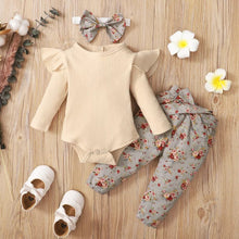 Charger l&#39;image dans la galerie, Ensemble imprimé 3pcs pour bébé fille
