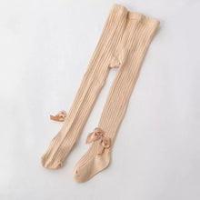 Charger l&#39;image dans la galerie, Collants en coton tricoté pour fille
