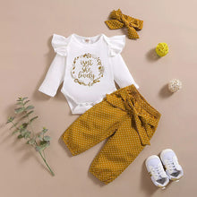 Charger l&#39;image dans la galerie, Ensemble imprimé 3pcs pour bébé fille
