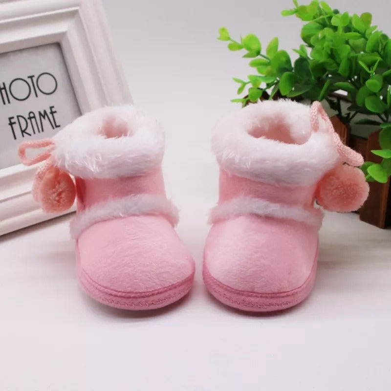 Fellgefütterte Babystiefel 