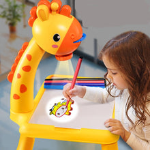 Lade das Bild in den Galerie-Viewer, Zeichenbrett mit LED-Projektor für Kinder 
