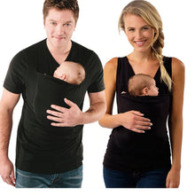Lade das Bild in den Galerie-Viewer, Känguru-Babytrage-T-Shirt 
