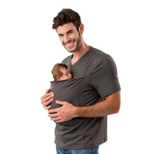 Lade das Bild in den Galerie-Viewer, Känguru-Babytrage-T-Shirt 
