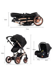 Lade das Bild in den Galerie-Viewer, Hochwertiger 3-in-1-Kinderwagen 
