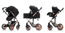 Lade das Bild in den Galerie-Viewer, Hochwertiger 3-in-1-Kinderwagen 
