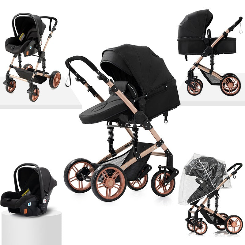 Hochwertiger 3-in-1-Kinderwagen 