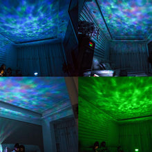 Lade das Bild in den Galerie-Viewer, Lampe Veilleuse - Projecteur Vagues Océan - 9mois et moi
