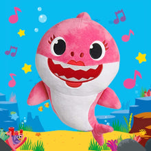 Lade das Bild in den Galerie-Viewer, Jouet en Peluche Bébé Requin Chantant - 9mois et moi
