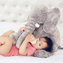 Charger l&#39;image dans la galerie, Oreiller Doux pour bébé sous forme d&#39;éléphant - 9mois et moi
