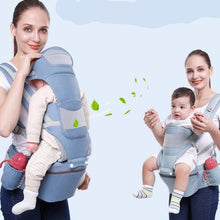 Charger l&#39;image dans la galerie, Sac À Dos Porte Bébé Kangourou Multi-positions

