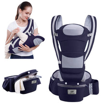 Charger l&#39;image dans la galerie, Sac À Dos Porte Bébé Kangourou Multi-positions
