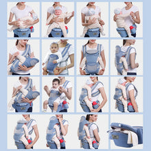 Charger l&#39;image dans la galerie, Sac À Dos Porte Bébé Kangourou Multi-positions
