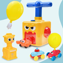Lade das Bild in den Galerie-Viewer, Ballonbetriebenes Auto mit Startturm
